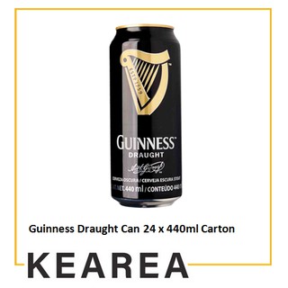 Cerveza Guinness Draught 440 Ml - 12 Latas