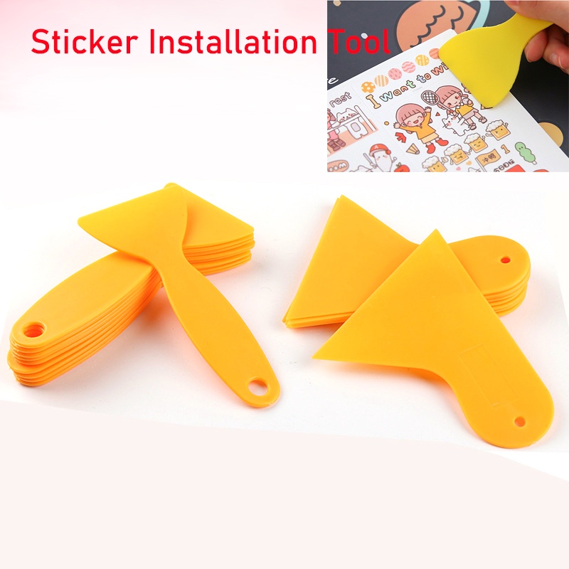 Sticker Installation Tool for Scrapbook, Flexible Paint Scrapers for ...