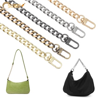 Bag Chain 40/100CM Metal Mini Purse Chain Shoulder Crossbody Strap Handles  Bag Accessories Handbag DIY Replacement Chains Charm Decoration (Color :  Silver-40cm) : : Home