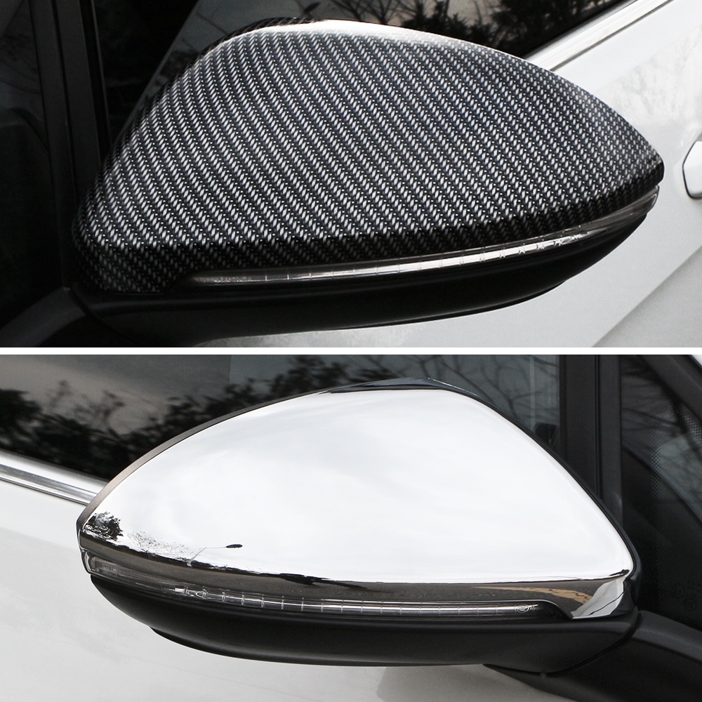 2Pcs Glossy Black Mirror Cover Trim For Infiniti G25 G37 2007-2013 - Decorative Overlay Caps - View #4