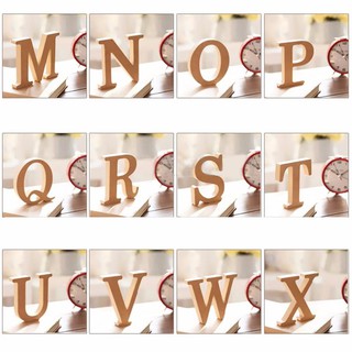 Freestanding A-Z Wood Wooden Letters Alphabet Hanging Wedding Home Party  Decor