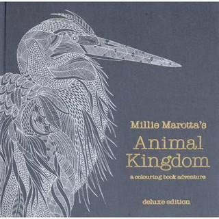 Millie Marotta's Animal Kingdom: Mini Edition - (Millie Marotta Adult  Coloring Book) (Paperback)