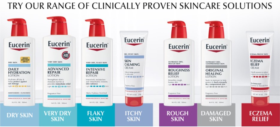 [SG] Eucerin Roughness Relief Lotion, 48 hours of hydration, For rough ...