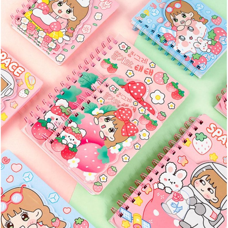 [SG STOCK] Special Unique Cute 2 in 1 SMALL Notebook with different ...