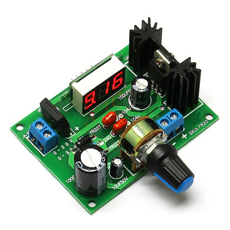 LM317 Adjustable Voltage Regulator Step Down Power Supply Module 2A DC ...