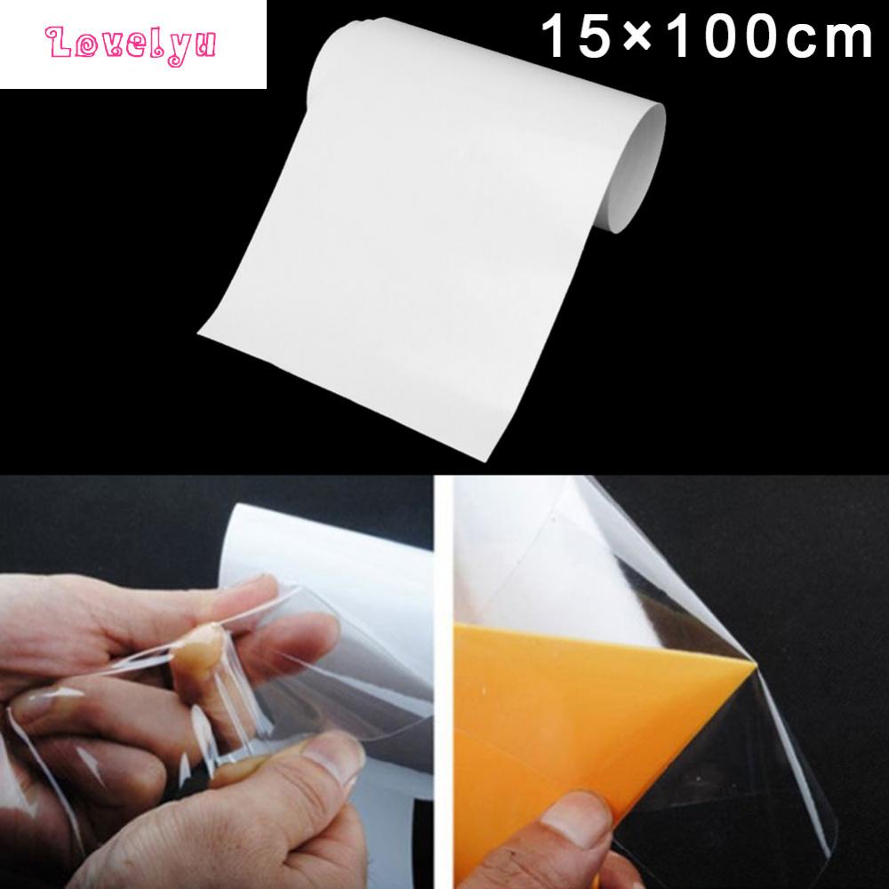 LOVELYU Gloss Clear Bike Protection Tape Film Helicopter Helitape