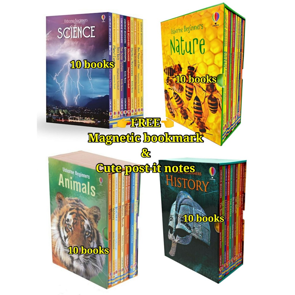 SG READY STOCK】Usborne Beginners Science, History, Animals