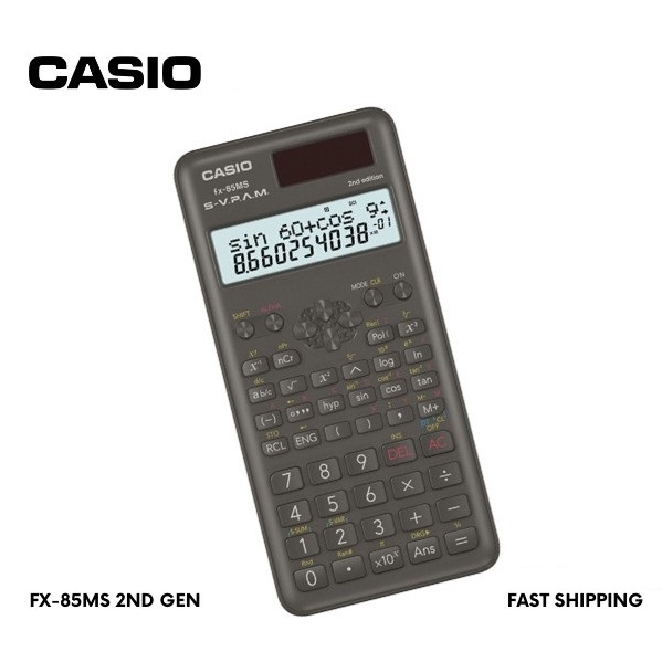 Casio FX 85MS 2nd edition Scientific Calculator Shopee Singapore