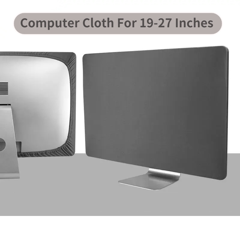 24 Inch Computer Dust Cover Monitor Dust Cover Desktop Computer Cloth ...