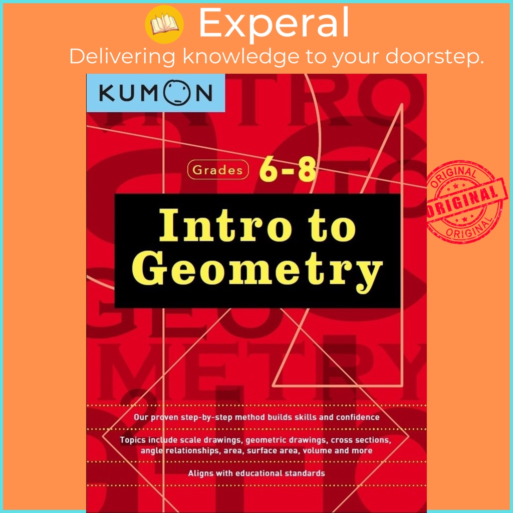 Intro to Geometry: Grades 6 - 8 by Kumon (US edition, paperback ...