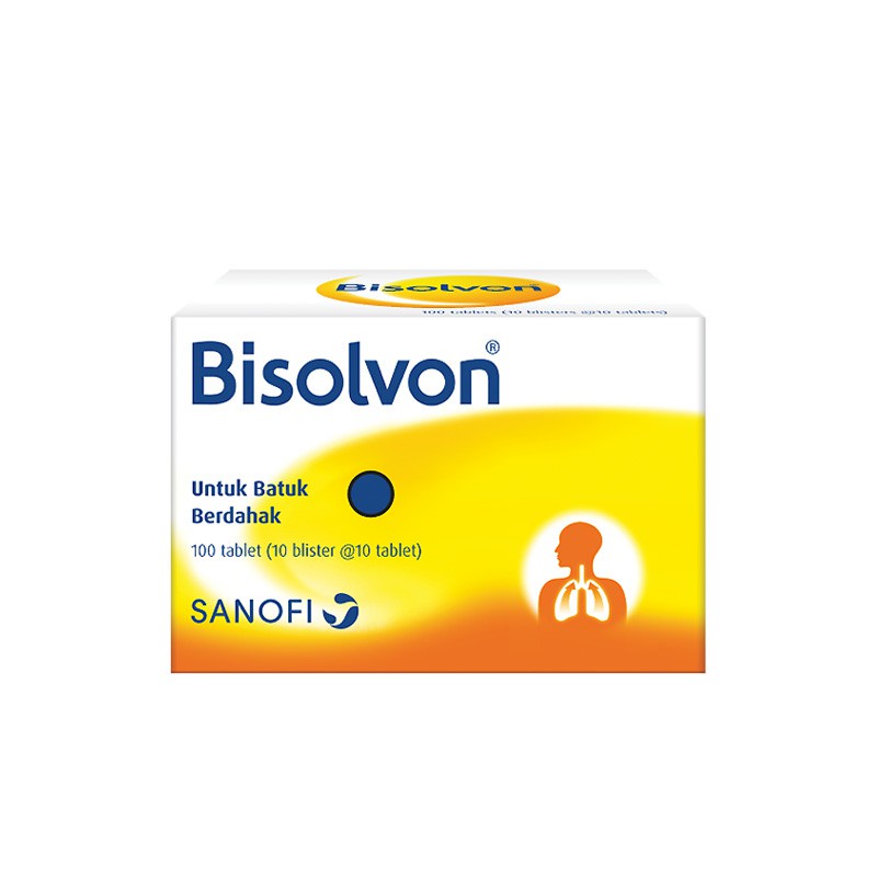 Bisolvon Tablet 1 Strip (10 Tablet) / Batuk - Gambar 2