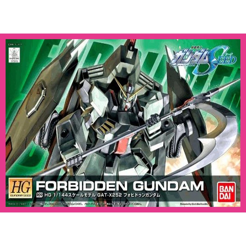 BANDAI HG 1/144 R09 FORBIDDEN GUNDAM | Shopee Singapore