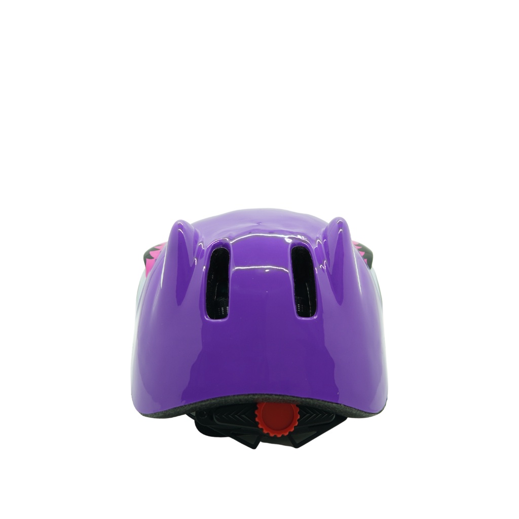 Helm Sepeda Anak Karakter Celcius - Model H Rabbit Kelinci Ungu Garansi Original - Gambar 3
