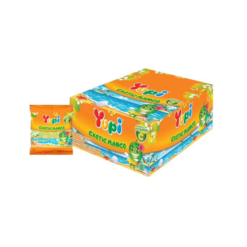 Yupi Soft Candy Box Exotic Mango | Shopee Singapore