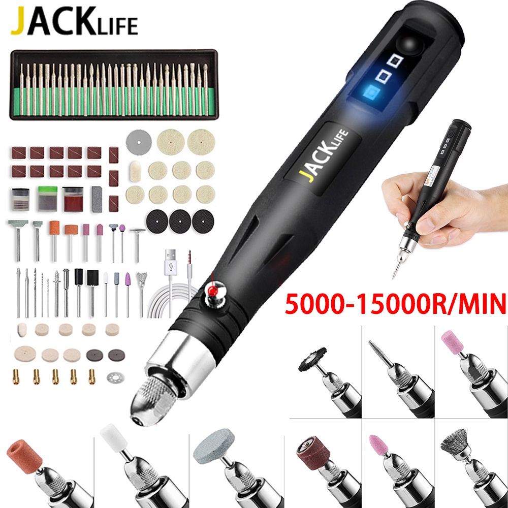 USB Grinder Tool Mini dremel drill Electric Grinding Set for Milling ...