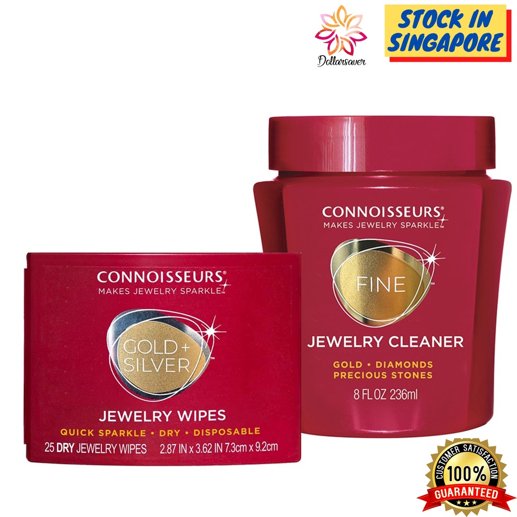 Connoisseurs Jewelry Wipes