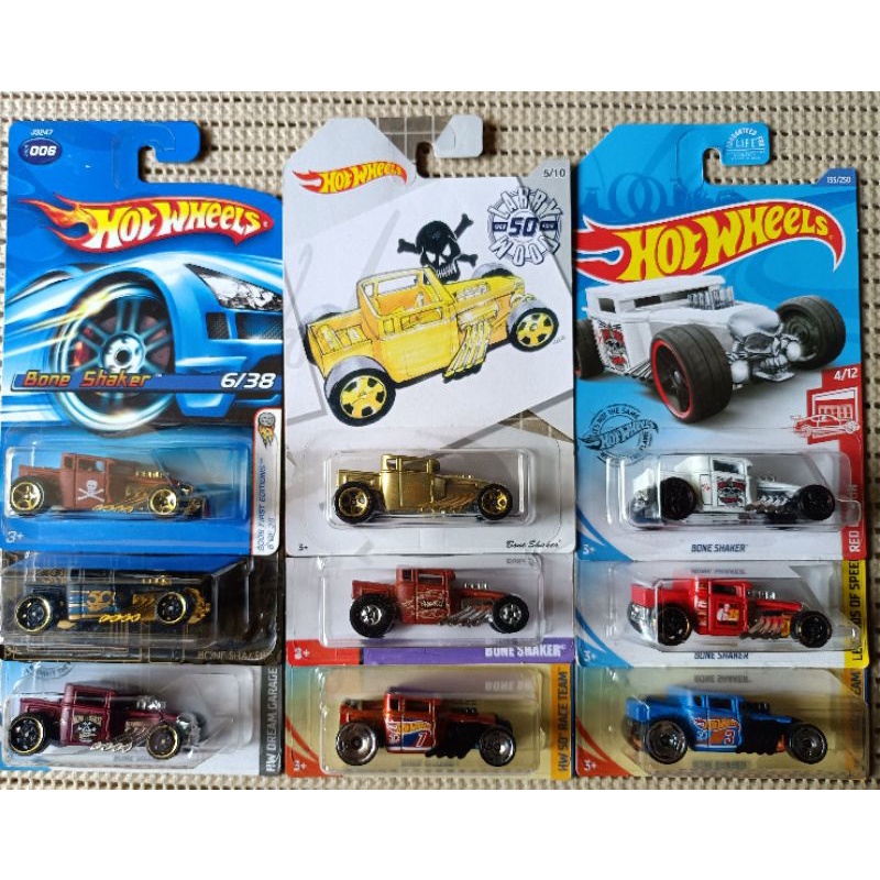 Hot wheels cheap bone shaker collection