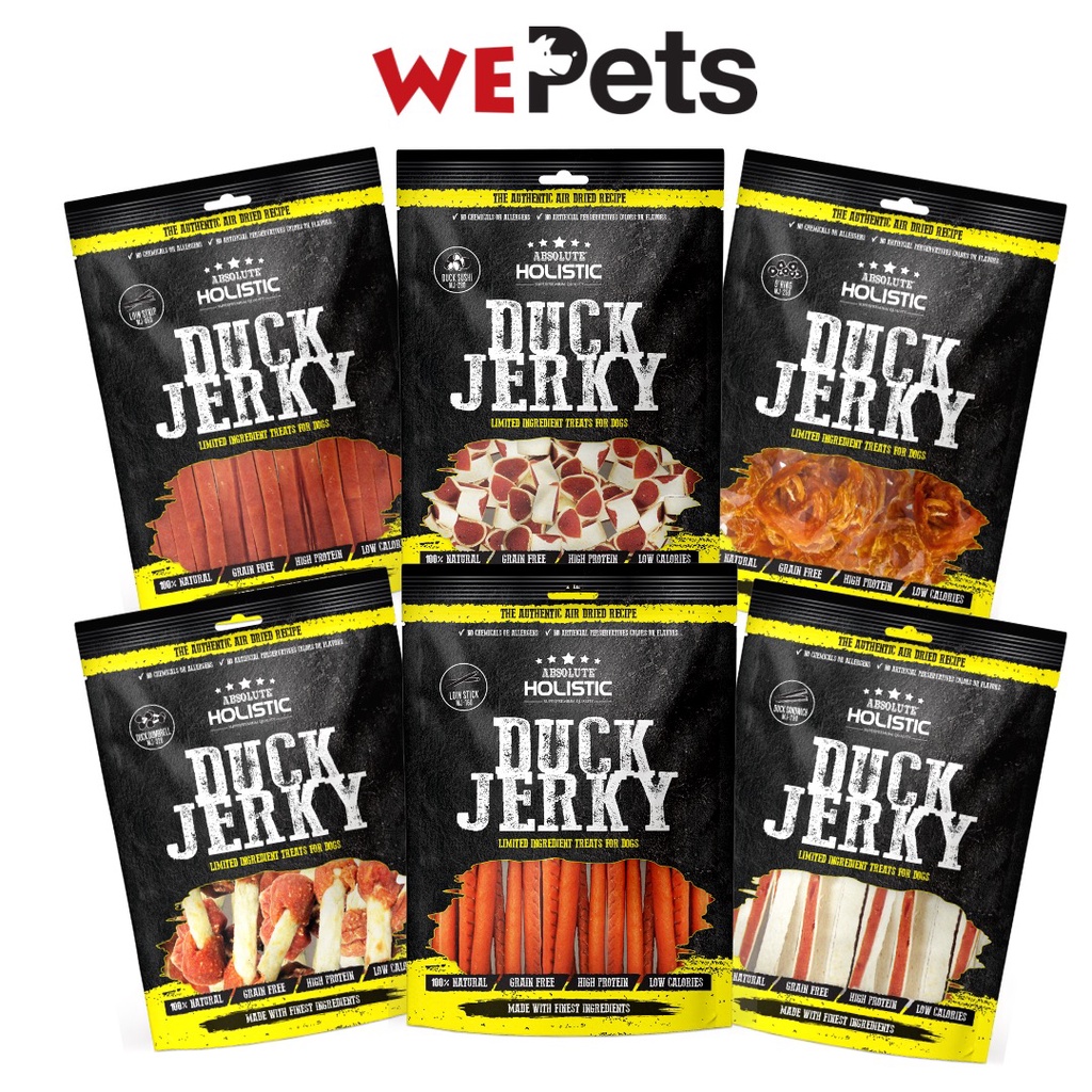 [Bundle of 3] Absolute Holistic Duck Jerky Dog Treats | Shopee Singapore