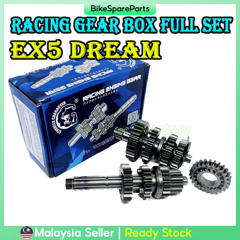 STRONGER GEAR BOX SET RACING ENGINE GEAR TRANSMISSION EX5 DREAM BRT