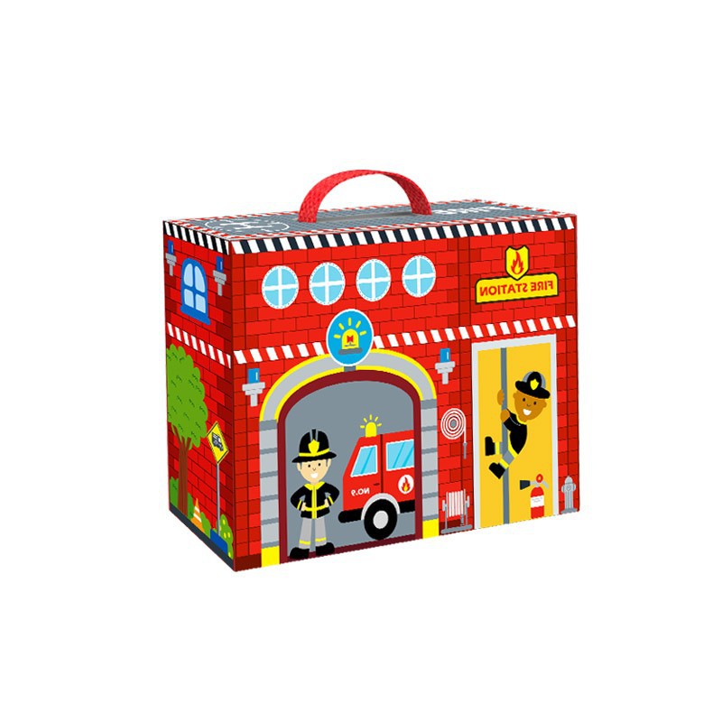 Kids wooden best sale fire station