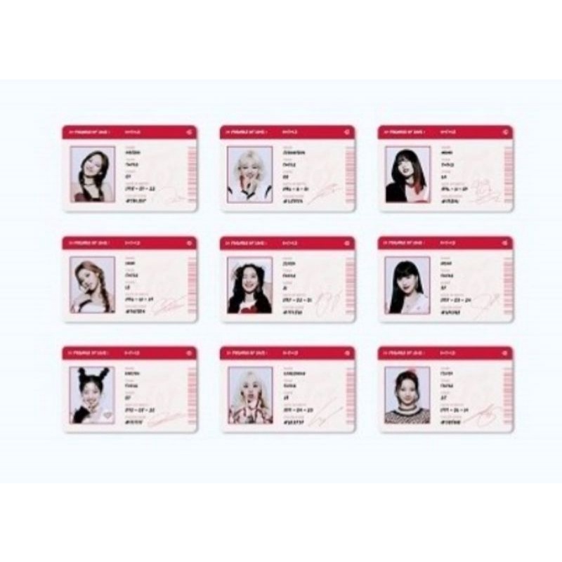 TWICE Formula of love withdrama スピーカートレカ SHARING] Twice Lucky Draw Formula of Love Withdrama, Hobbies