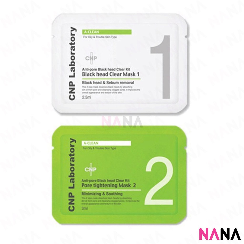 CNP Laboratory Anti-pore Black Head Clear Kit (10 Set) | Shopee Singapore