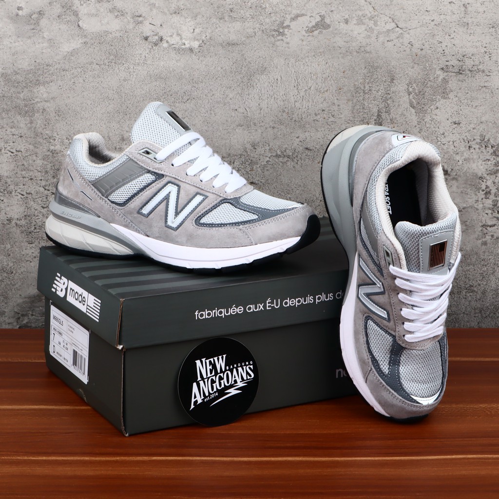 Newbalance NB 990 V5 M990GL5 Gray Gramho Castlerock Shoes | Shopee