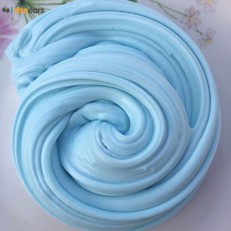 60ML Rainbow Cotton Cloud Slime Fluffy Stress Relief Kids Toy ...