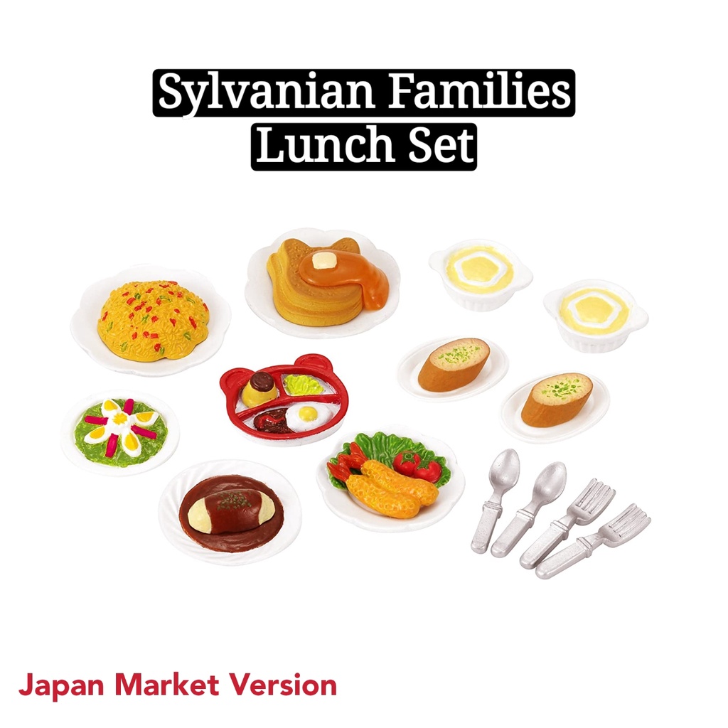 Japan Market Sylvanian Families Lunch Set Epoch KA 417 Shopee Singapore