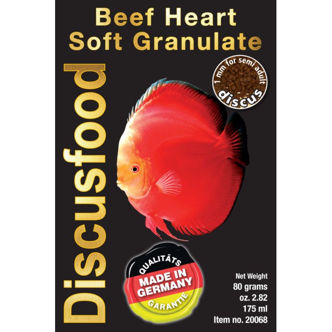 DISCUSFOOD BEEF HEART SOFT GRANULATE 80g (DIS20071) 230g (DIS20712