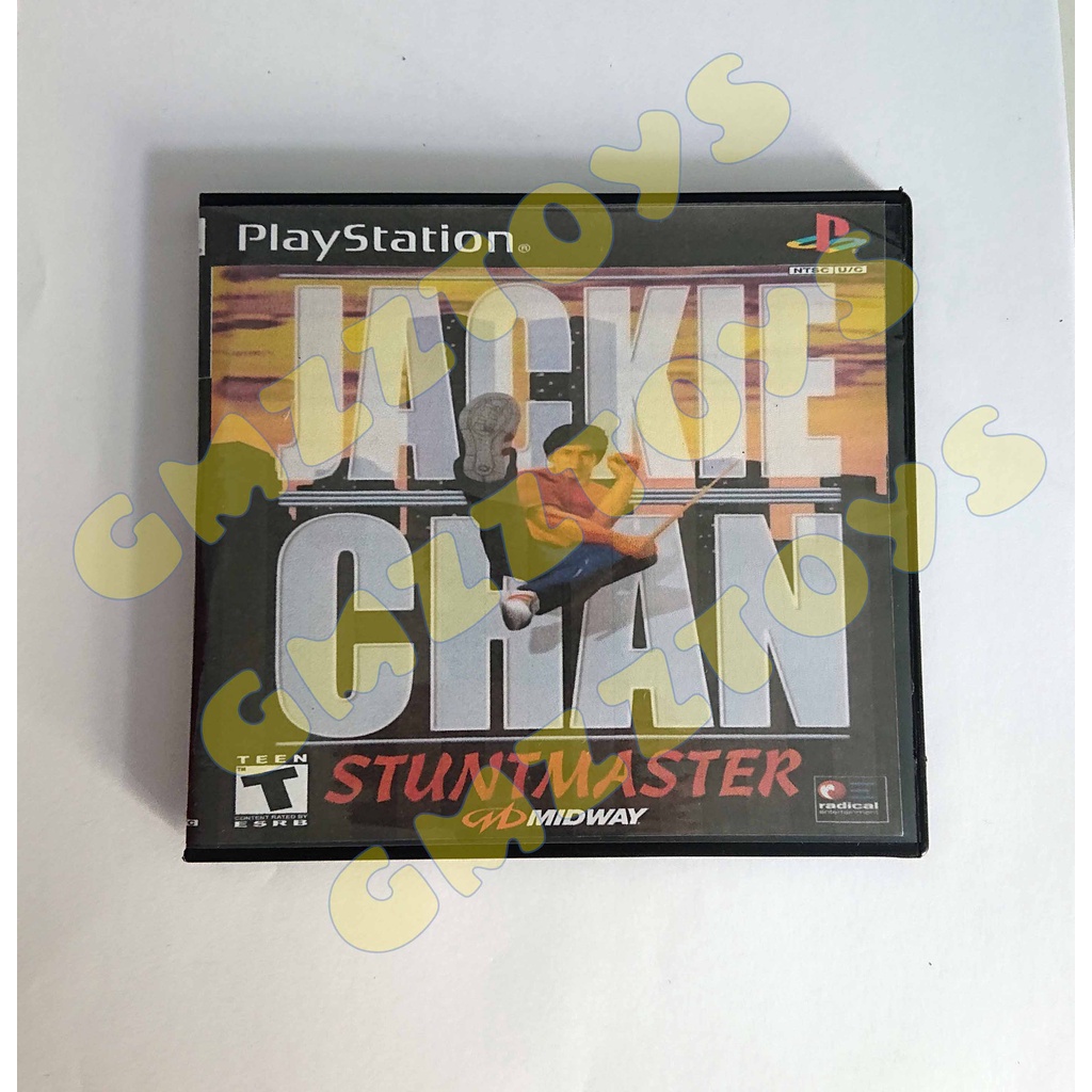 Jackie Chan The Stuntmaster PS1 Game Cassette | Shopee Singapore