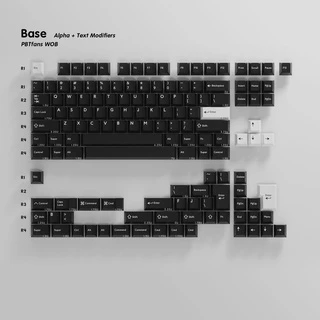 PBTfans Vior (Base + Alpha + 40s)（Teclado Gamer Wooting Two HE 