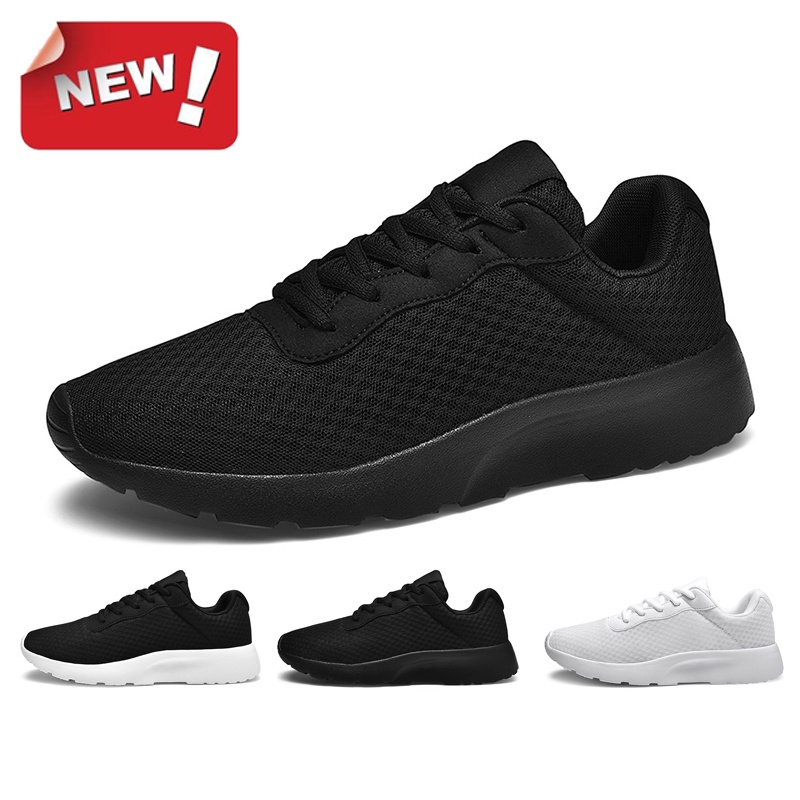 All black running on sale sneakers