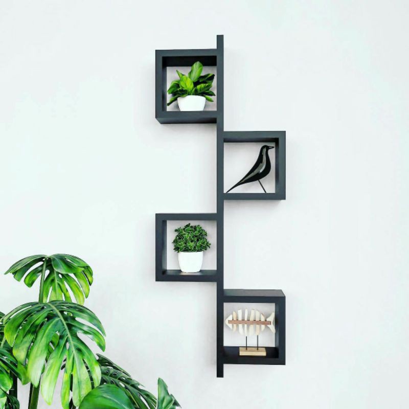 Picture of KAYU Minimalist Wall Shelf Wall Shelf 022 Multipurpose Corner Paste ...