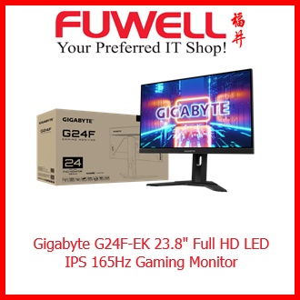 Gigabyte G24F2-UK 23.8" FHD 1MS 165Hz IPS Gaming Monitor | Shopee Singapore