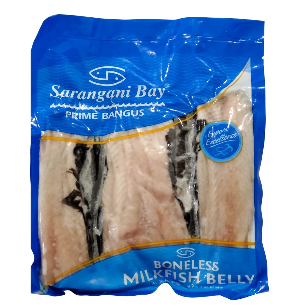 Sarangani Bay Boneless Bangus Milkfish Belly 450G Frozen Shopee
