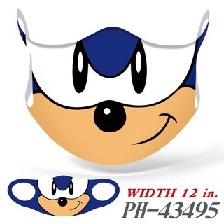 Sonic The Hedgehog Cartoon Mask, Jogo Circundante, Kawaii