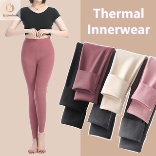 Fashion 80g-Woman Winter Hose Thick Thermal Fleece Tights Skin Effect Plush  Sock Pants-Black-A @ Best Price Online