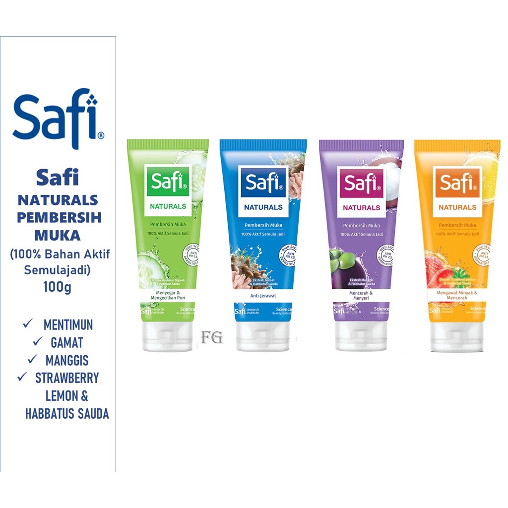 Safi Facial Cleanser (Face Wash) 100g Shopee Singapore