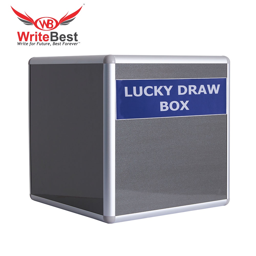 lucky draw box ( metal ) | Shopee Singapore