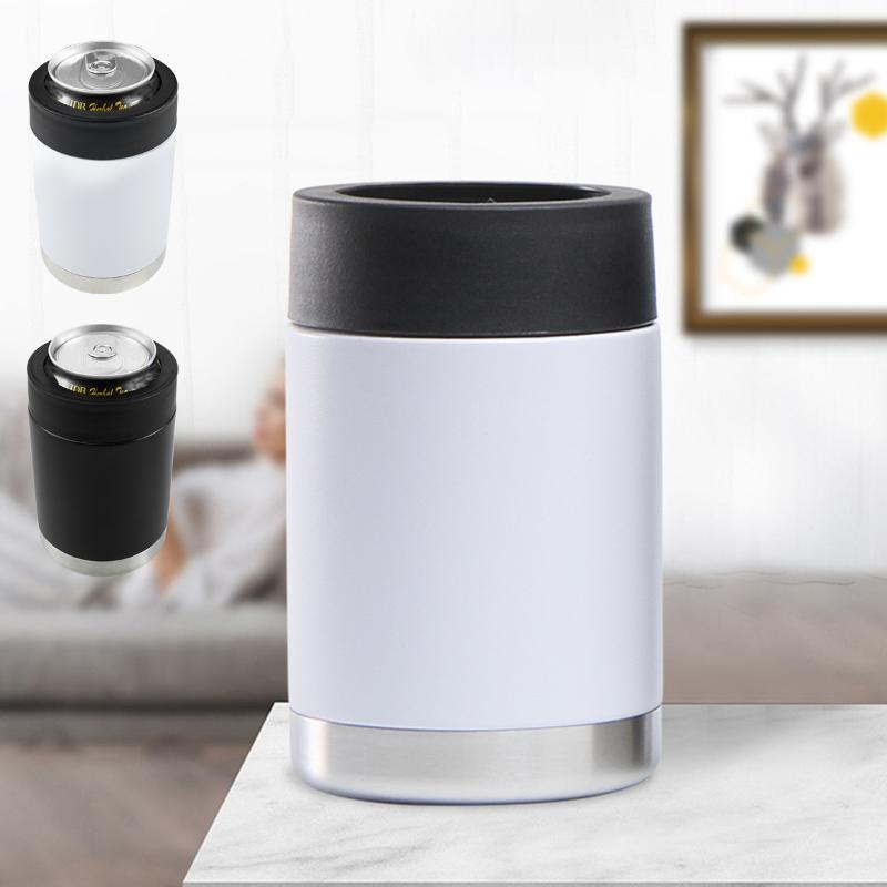 Stainless Steel Can Cooler Bottle Stubby Holder Insulated Slim Sleeve