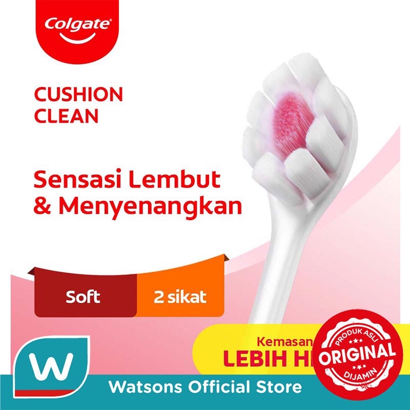 Colgate Toothbrush Cushion Clean 2's