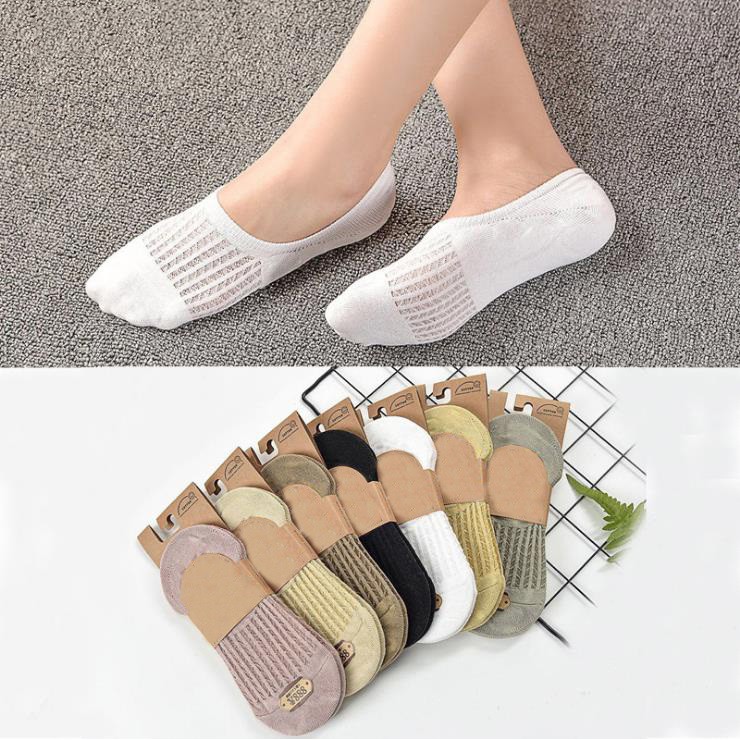 *CLEARANCE* [SG Stock] Women Mesh breathable invisible socks | Shopee ...