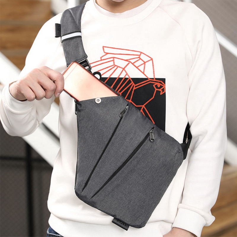 Men's chest hot sale sling bag