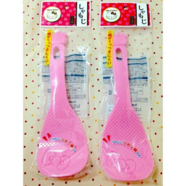 Made Sanrio Hello Kitty Rice Spoon Shaped Tableware Can Be Hanged ...