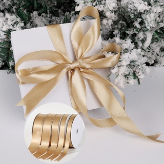25yards/lot Gold/Silver Organza Ribbon Width 6-50mm DIY Handicraft  accessories tapes For Wedding Supplies Cake Gift Decoration