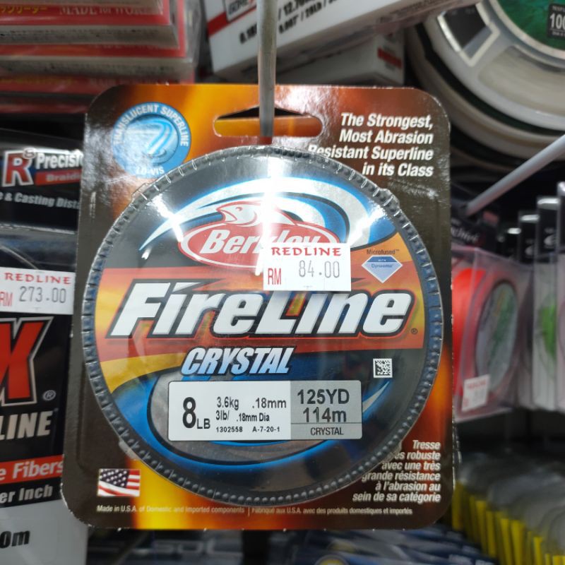 Berkley Fireline Crystal Braided Line