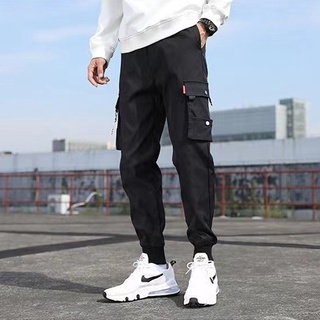 Side Pockets Cargo Pants military style men Hip Hop Tatical Trousers  Streetwear 