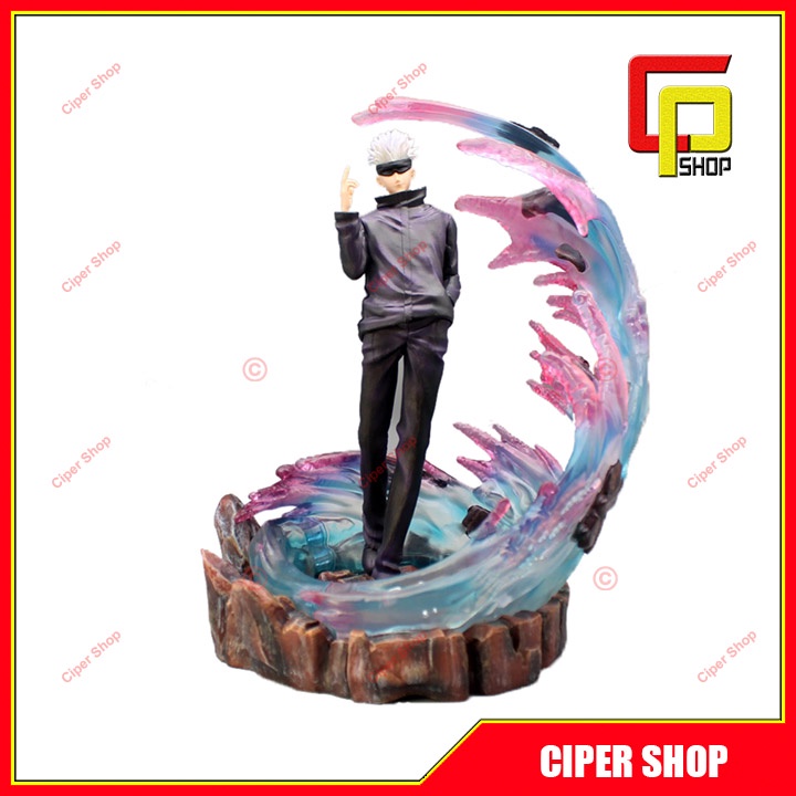 Gojo Satoru Led Figure - Gojo Jujutsu Kaisen Figure | Shopee Singapore