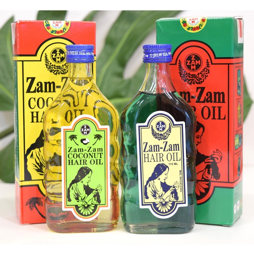 Zam Zam Herbal / Coconut Hair Oil Treatment With Vitamin E (Prevents